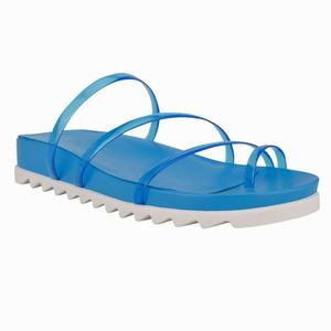 Nine West Calm Slides - Blue - Ireland (ZR1254370)